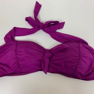 Jantzen Purple Bikini Top